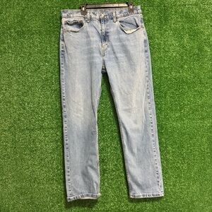 Levi's Blue Straight-Leg Jeans Vintage-Inspired